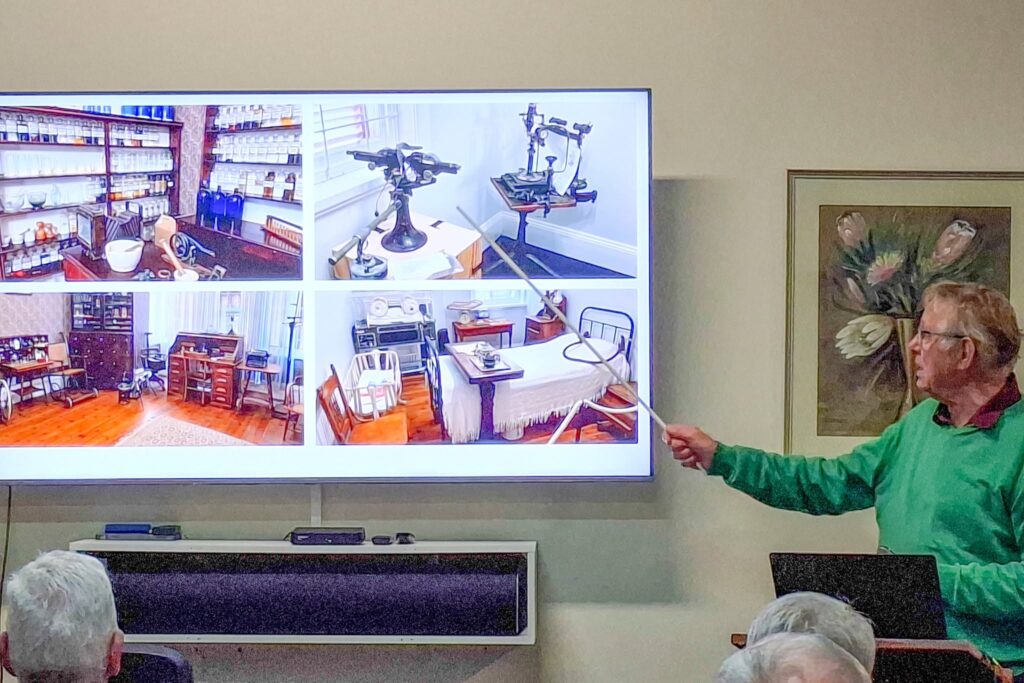 Professor Heiz Rhode's Presentation